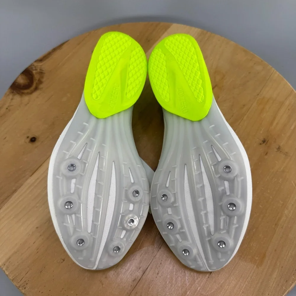 adidas Adizero Avanti Mens Size 11.5 Spikes Lucid Lemon Track Field Running NEW